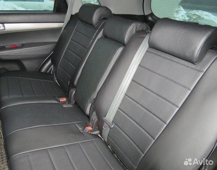 Чехлы из экокожи на Киа Соренто с 2009 - 2012 г. в