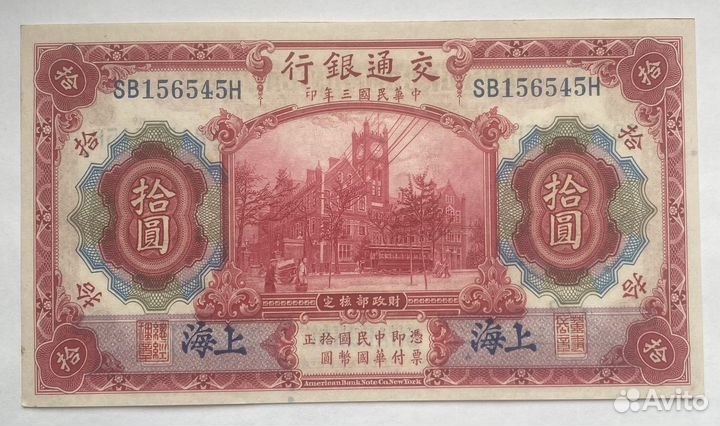 Банкноты Китая