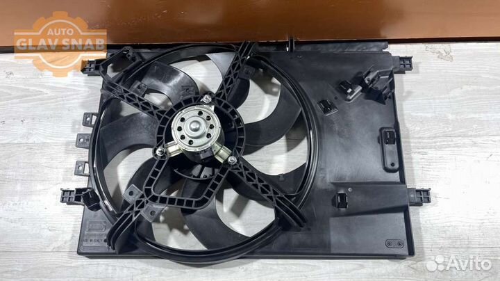 Вентилятор радиатора с диффузором Opel Corsa D