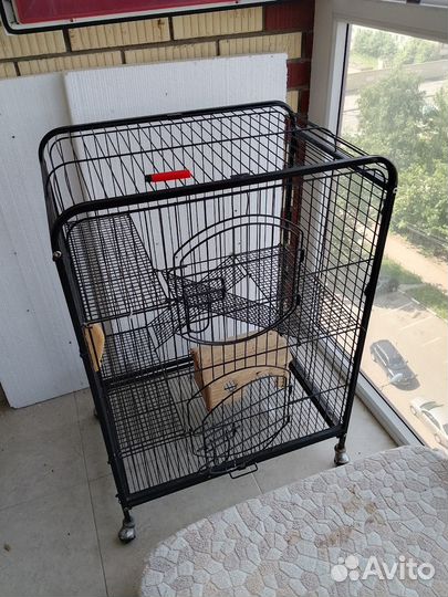 Клетка для шиншилл, кроликов, дегу б/у