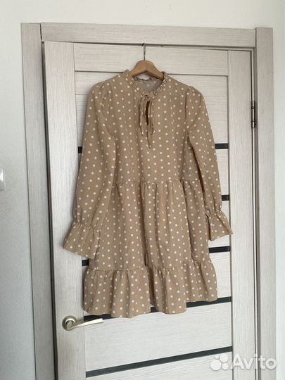 Платье в горошек