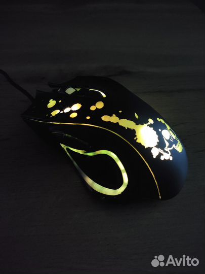 Мышь проводная Dexp Thanatos