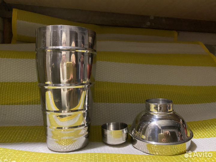 Шейкер для коктейлей барный