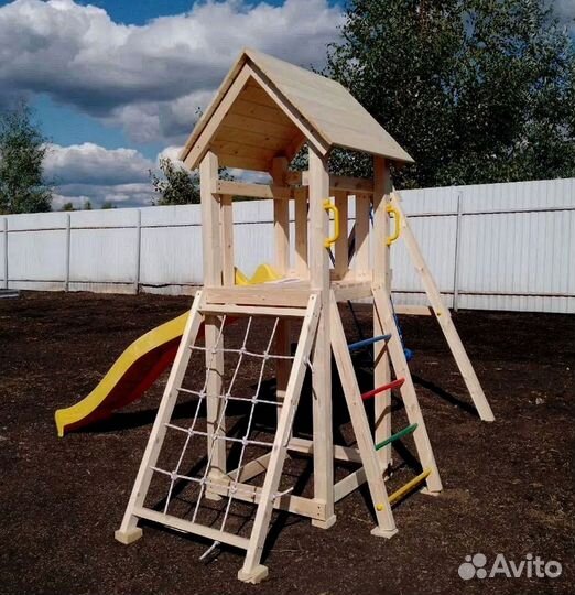 Детская площадка уличная Савушка Мастер 7