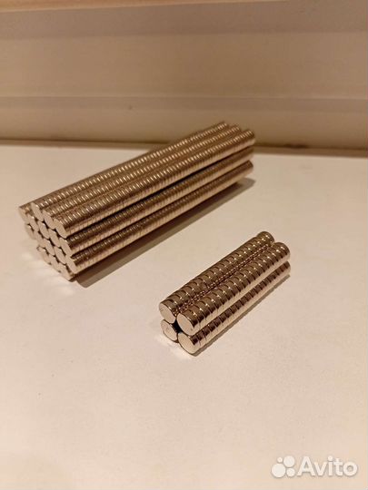 Магниты неодимовые 8х2 и 8х3мм