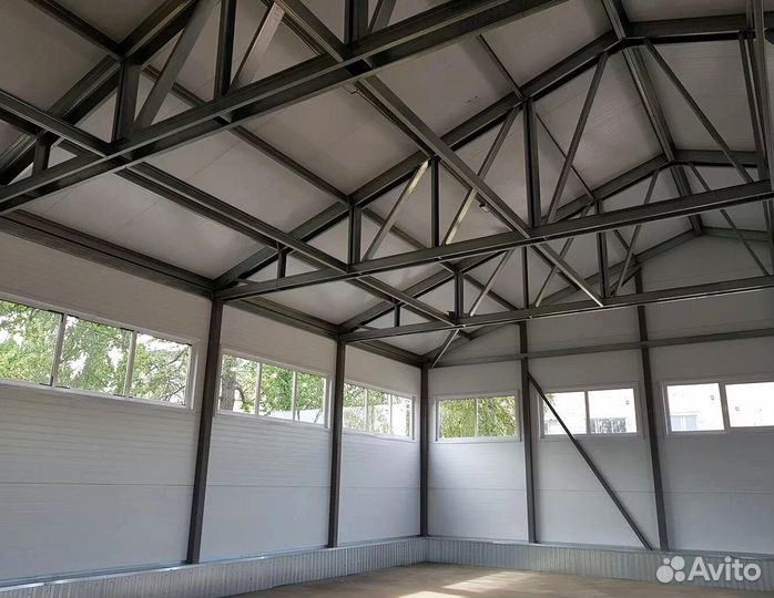 Продажа ангаров бескаркасных под ключ, арт:Gma-162