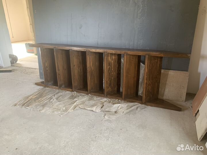 Деревянная лестница из массива