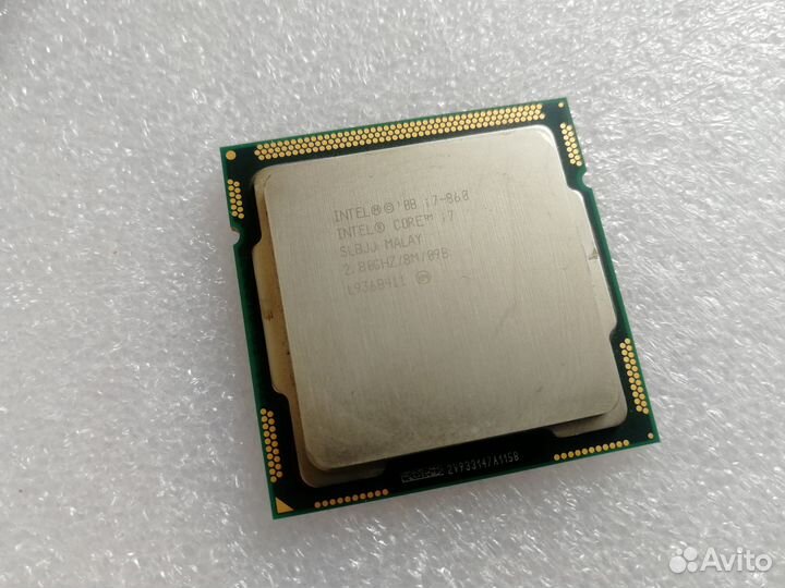 Процессор Intel Core i7 860