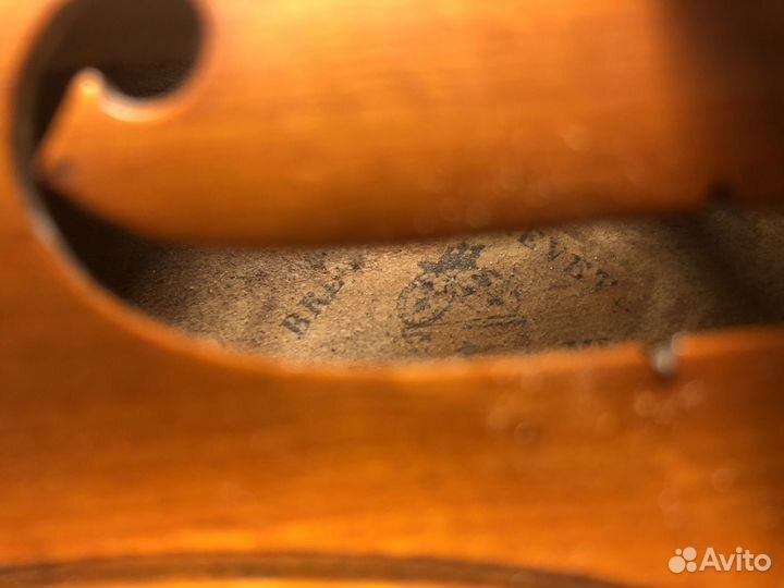 Скрипка 3 4. Бретон. Франция. Конец 19 века