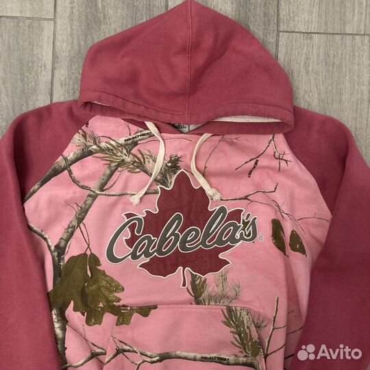 Толстовка Cabela's RealTree розовая