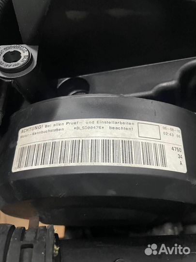 Двигатель BLS Skoda Octavia 1.9 Дизель