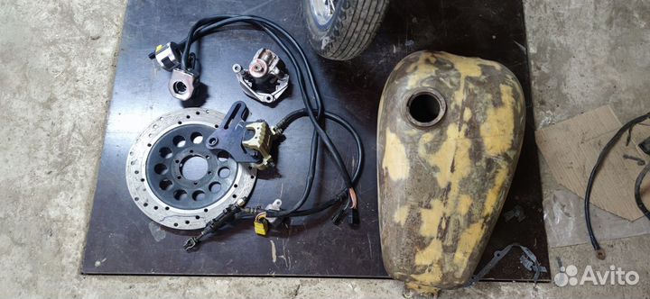 Запчасти на Урал кастом bobber