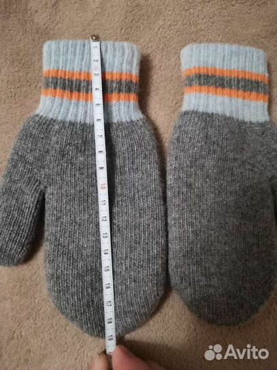 Варежки зимние детские для мальчика