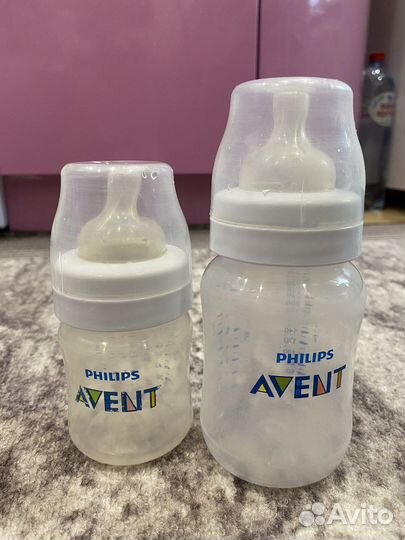 Бутылочки avent