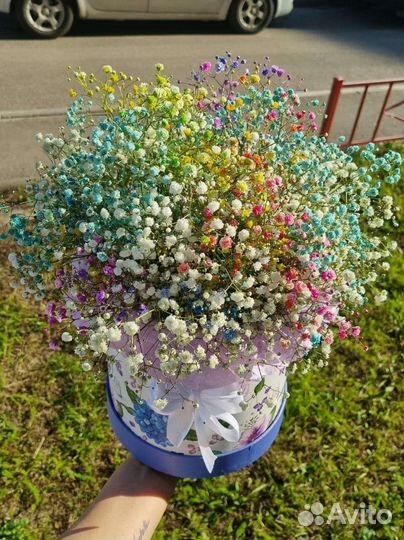 Букеты из гипсофилы