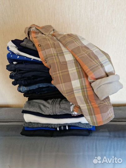 Вещи пакетом для мальчика р. 122