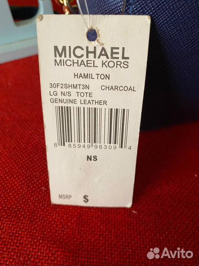 Сумка michael kors (оригинал) charcoal