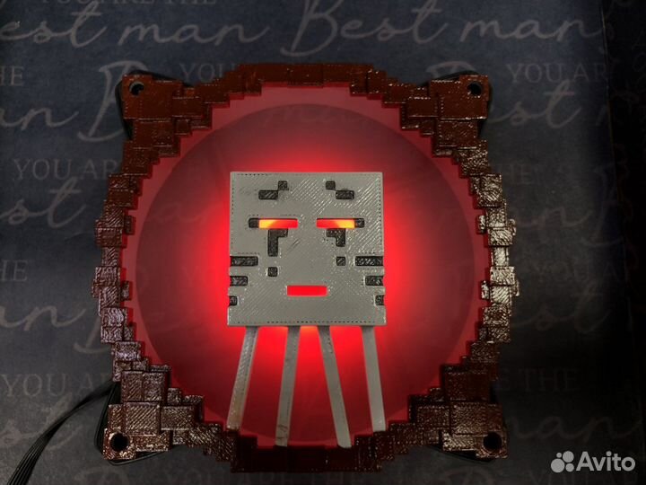 3D Решетка для кулера (Вентилятора) 120мм пк Minec