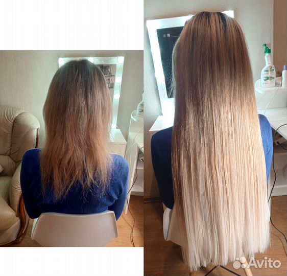 Наращивание волос