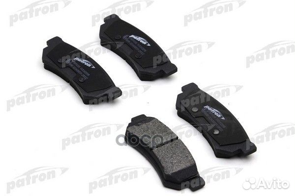 Колодки тормозные дисковые PBP039 patron