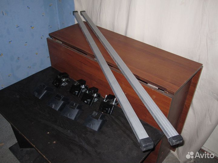 Багажник (поперечины) на рейлинги на Niva Шеви