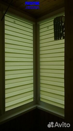 Жалюзи, рулонные шторы День Ночь