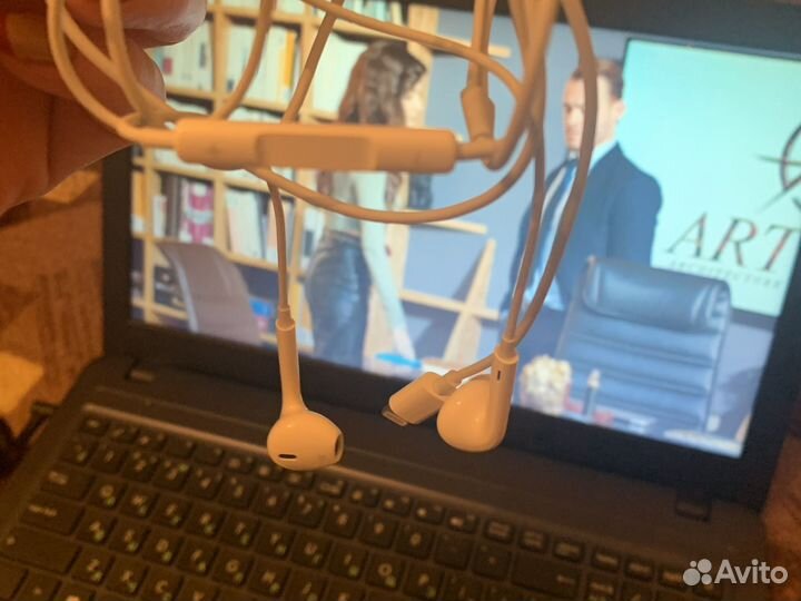 Наушники apple проводные