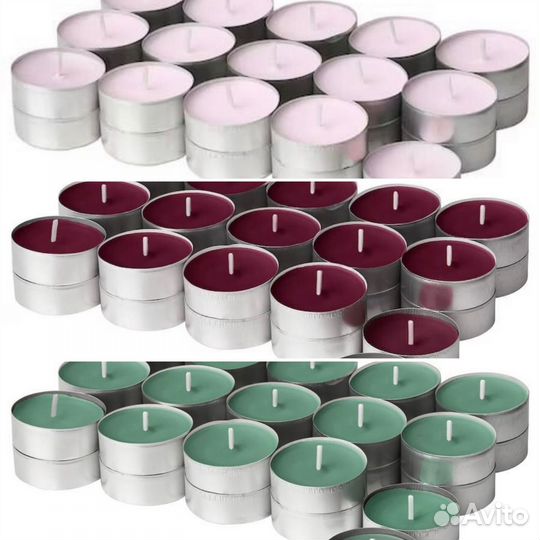 Ароматическая свеча IKEA 30 шт/упаковка