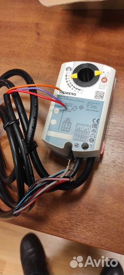 Привод воздушной заслонки siemens GLB136.1E
