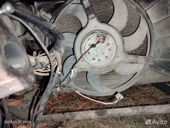 Вентилятор охлаждения радиатора опель омега