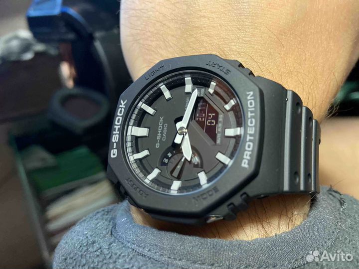 Наручные мужские часы Casio G-shock S2100 в Линёво