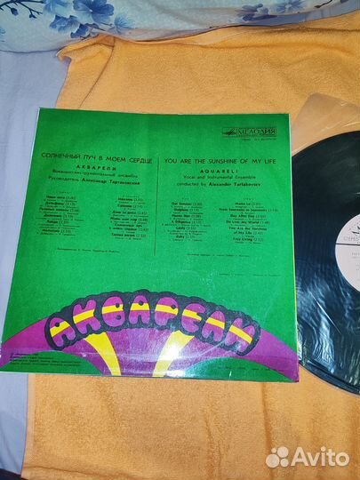 Виниловая пластинка Акварели Солнечный Луч в Моём