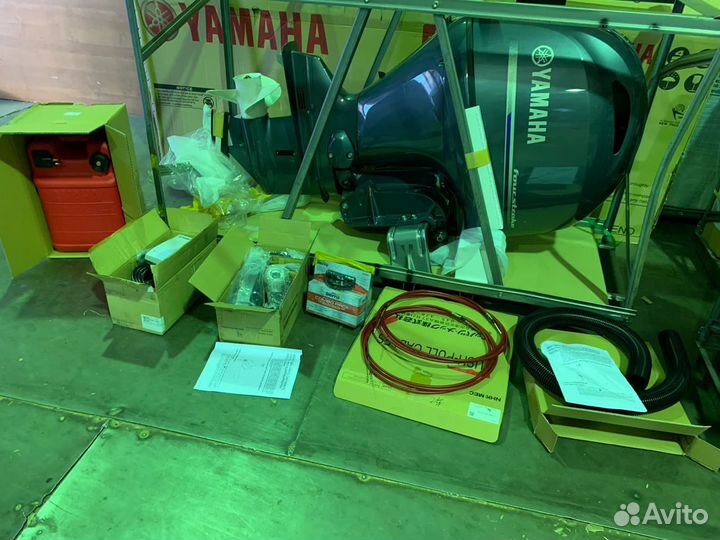Новый лодочный мотор Yamaha f 90 cetl