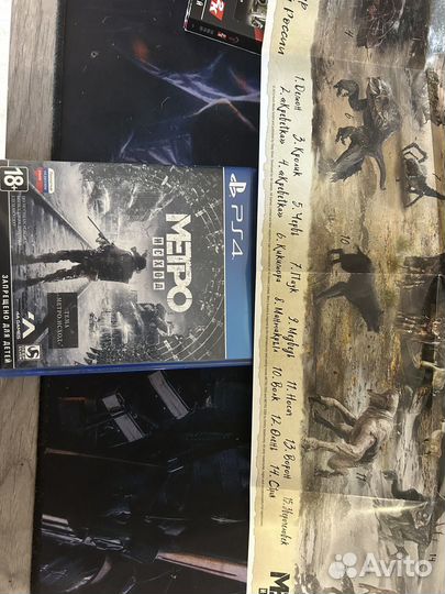 Игра ps4 metro
