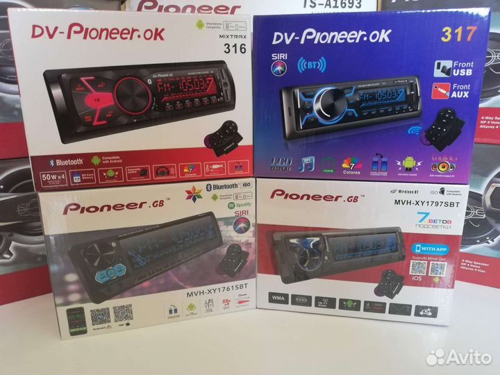 Новая магнитола для авто