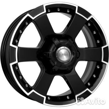 R16 6x139,7 7J ET30 D106,1 K&K М56 алмаз черный (к