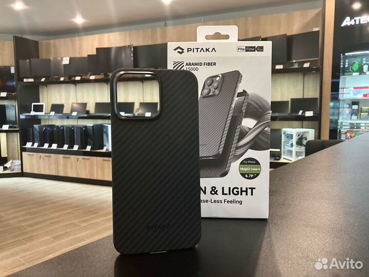 Оригинальные чехлы Pitaka iPhone 15 pro и pro max