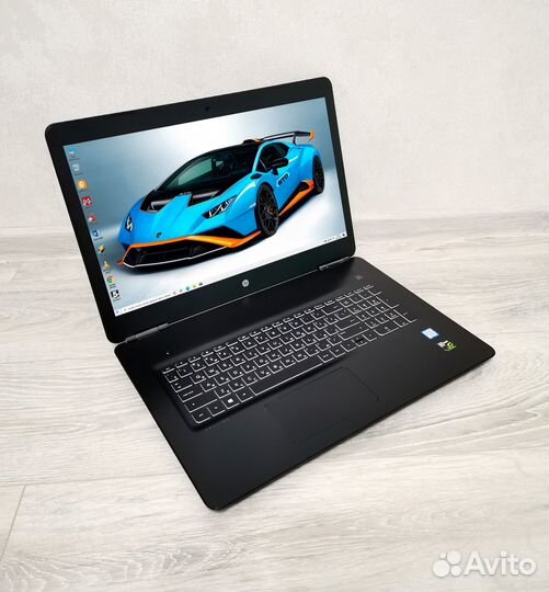 Новый HP (i7-7500U/GTX1050/16GB/1TB-M2 pci)