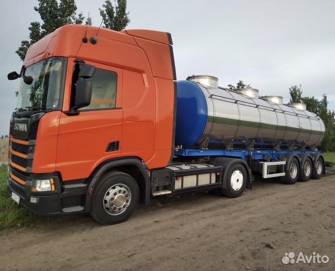 Водитель на молоковоз (Scania)