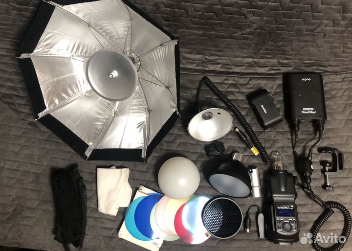 Вспышка Godox AD360 + допы