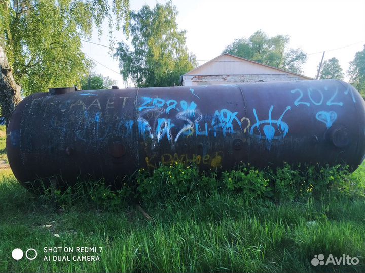 Бочка железная