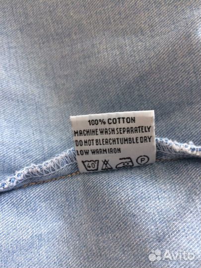 Джинсовая рубашка