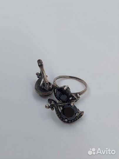 Комплект серебряный