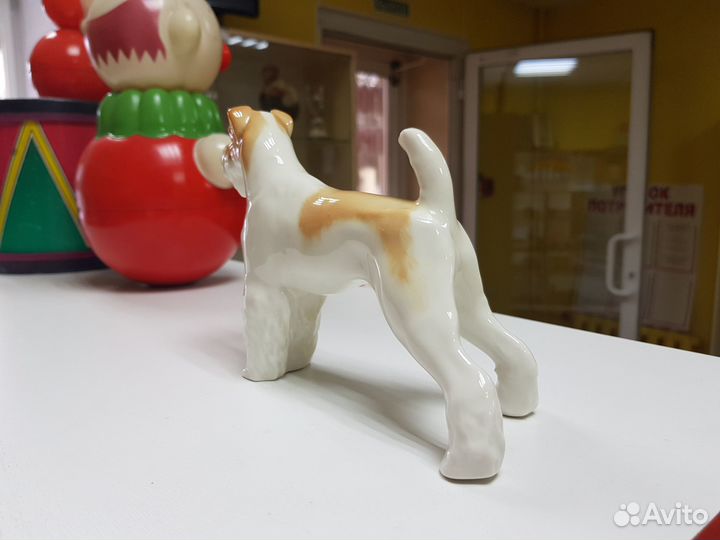 Статуэтка Фокстерьер лфз СССР