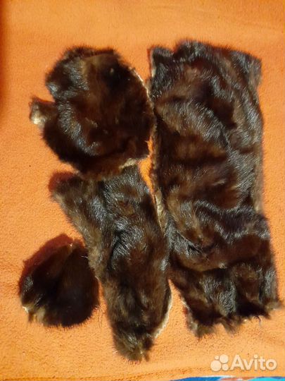 Мех норки шкурки