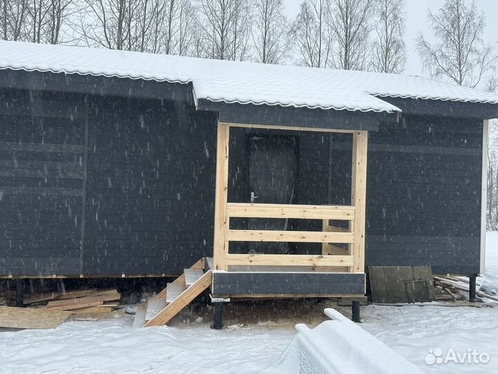Каркасный дом 6х10 под ключ