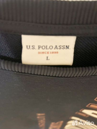 Свитшот толстовка u.s.polo