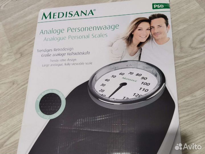 Весы механические новые medisana