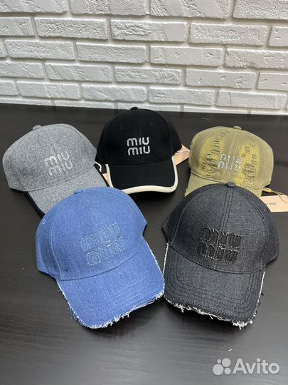 Кепка miu miu