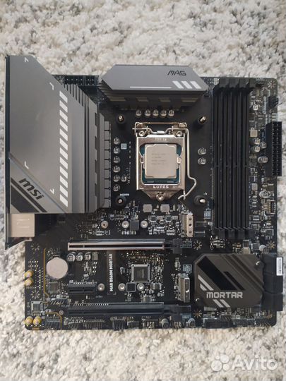 Msi mag b560m mortar с процессором i5 10400f